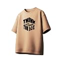 Men39s Oversized T-Shirt 100 Cotton Round Neck