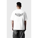 Men39s Oversized T-Shirt 100 Cotton Round Neck