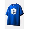 Men39s Oversized T-Shirt 100 Cotton Round Neck