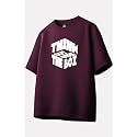 Men39s Oversized T-Shirt 100 Cotton Round Neck