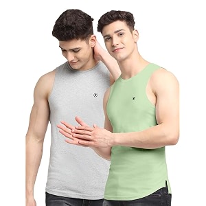 men39s pack of 2 innerwear solid round neck sleeveless side cut vest sando for boy39s - regular fit