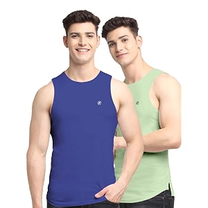 men39s pack of 2 innerwear solid round neck sleeveless side cut vest sando for boy39s - regular fit