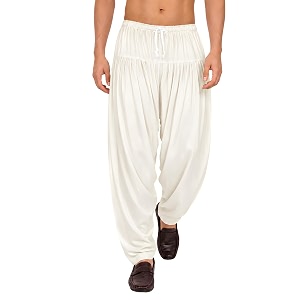 Mens Patiala Pant - Breathable Viscose Rayon