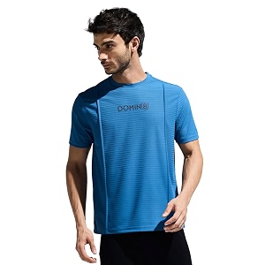 Mens Pintuck T-Shirt with Multi Reflector Logo