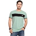 Men39s Polister Solid Round Neck Half Sleeve