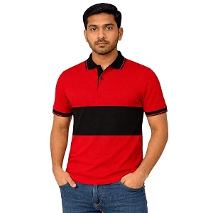 Mens Polo Neck Tshirt