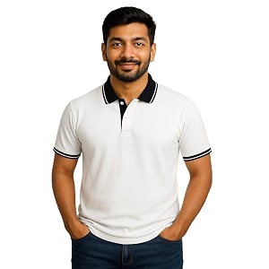 Mens Polo Neck Tshirt
