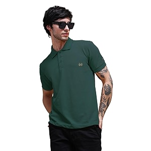 Mens Polo T-Shirt Cotton Casual Comfortable Relaxed