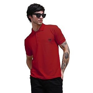Mens Polo T-Shirt Cotton Casual Comfortable Relaxed