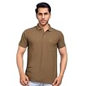 Men39s Polo T-Shirt Grey Short Sleeve Casual