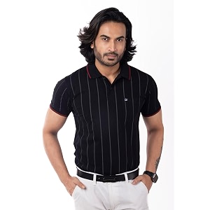 Mens Polo T- Shirts Collar Neck Half