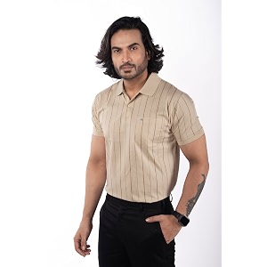 Mens Polo T- Shirts Collar Neck Half