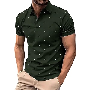 Mens Polo Tshirt-EAN1001-Olive