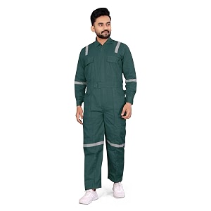 men39s polycotton industrial work wear industrial coverall boiler suit with reflective tape