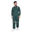 Men's Polycotton Industrial Work WEAR Industrial Coverall Boiler Suit with Reflective Tape