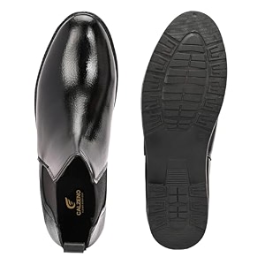 Mens Premium Chelsea Boots Stylish Slip-On Ankle