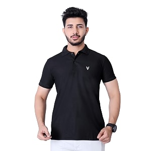 Mens Premium Polo T-Shirt Classic Collar