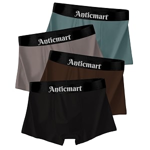 Mens Premium Printed Boxer Briefs Pack of