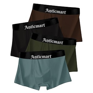 Mens Premium Printed Boxer Briefs Pack of