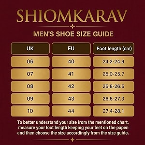 Mens Premium Synthetic Leather Slip-On Formal Shoes