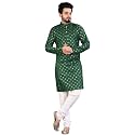 Men39s Printed Cotton Kurta