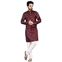 Men39s Printed Cotton Kurta