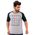 Men39s Printed Cotton Short Sleeves Round Neck