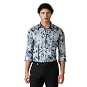 Men39s Printed Regular Fit Full Sleeves Cotton
