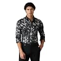 Men39s Printed Regular Fit Full Sleeves Cotton