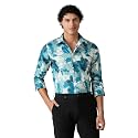 Men39s Printed Regular Fit Full Sleeves Cotton