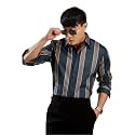 Men39s Printed Regular Fit Full Sleeves Cotton