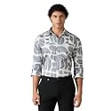 Men39s Printed Regular Fit Full Sleeves Cotton