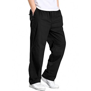 Mens Pure Cotton Cargo Pants Regular