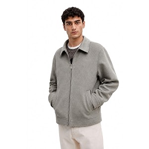 Mens Quilted Winter Jacket Full Sleeves Puffer