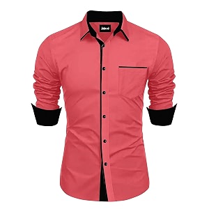 Mens Regular Cotton Casual Slim Fit Shirt