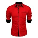 Men39s Regular Cotton Casual Slim Fit Shirt