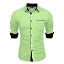 Men39s Regular Cotton Casual Slim Fit Shirt