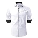 Men39s Regular Fit Casual Shirt Solid Pattern