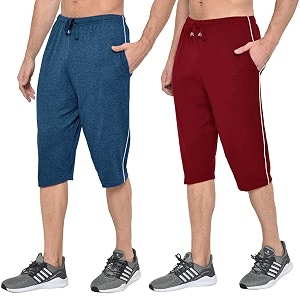 Mens Regular Fit Cotton Three by Fourth