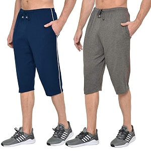 Mens Regular Fit Cotton Three by Fourth