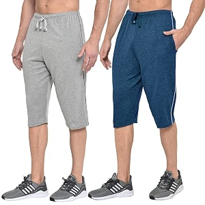 Mens Regular Fit Cotton Three by Fourth