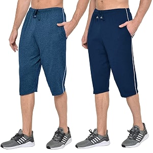 Mens Regular Fit Cotton Three by Fourth