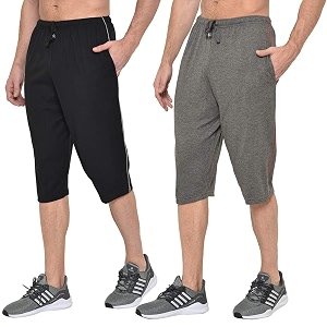 Mens Regular Fit Cotton Three by Fourth