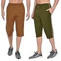 Men39s Regular Fit Cotton Three by Fourth
