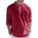 Men39s Regular Fit Cotton Blend Casual Kurta