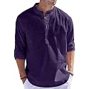 Men39s Regular Fit Cotton Blend Casual Kurta