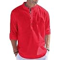Men39s Regular Fit Cotton Blend Casual Kurta
