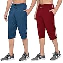 Men39s Regular Fit Cotton Three by Fourth