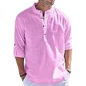 Men39s Regular Fit Cotton Blend Casual Kurta