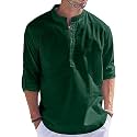 Men39s Regular Fit Cotton Blend Casual Kurta